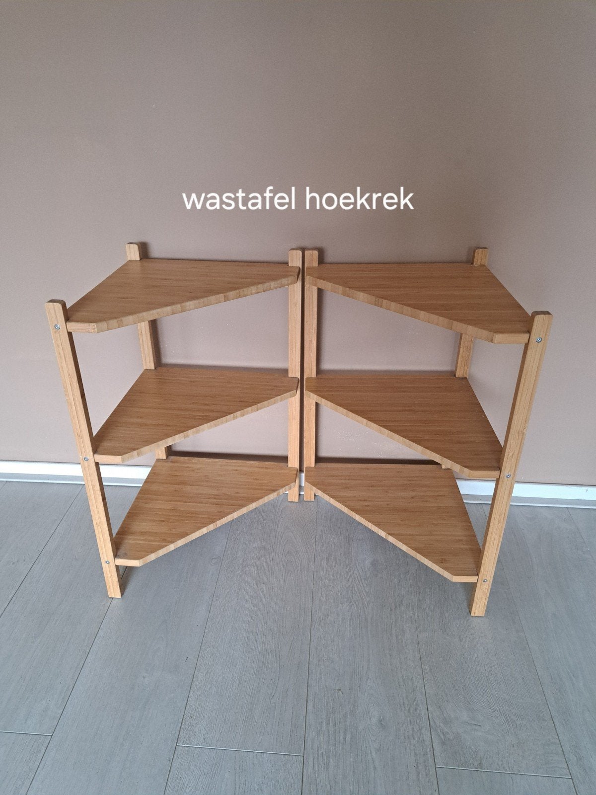 Wastafel hoekrek, Ophalen, Zo goed als nieuw