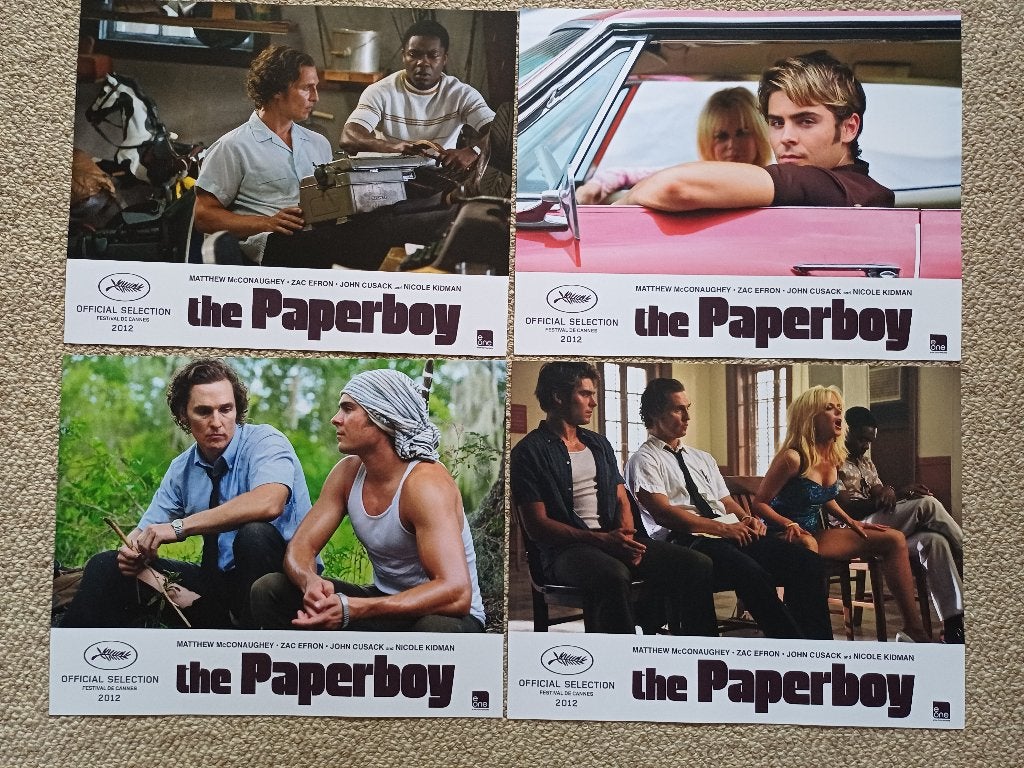 THE   PAPERBOY      lobbycard set., Verzamelen, Verzenden, Nieuw, A1 t/m A3, Film en Tv