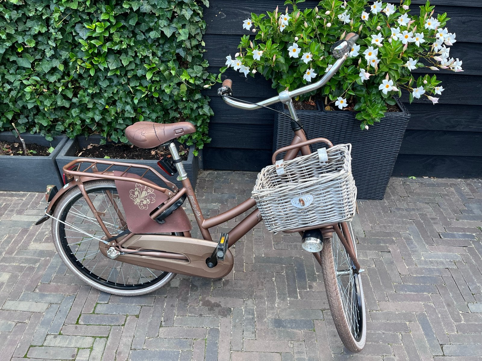 Sparta Country Tour meisjesfiets 24 inch taupe / bruin, Ophalen, Gebruikt, 24 inch, Versnellingen