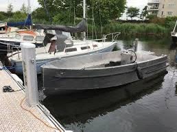 GEVRAAGD: Van Vossen Tender 700, 777 of vanvossen 650, Ophalen, Tender, Aluminium, Zo goed als nieuw