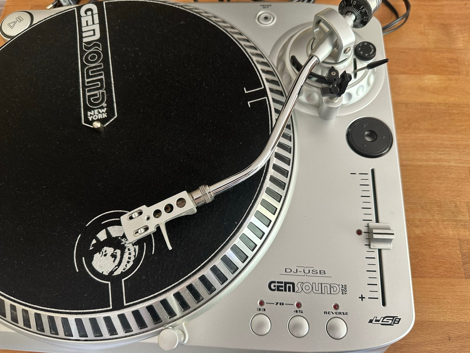 Gemsound DJ-USB Platenspeler - Zo goed als nieuw, Pitch-regelaar, Zo goed als nieuw, Platenspeler, Ophalen