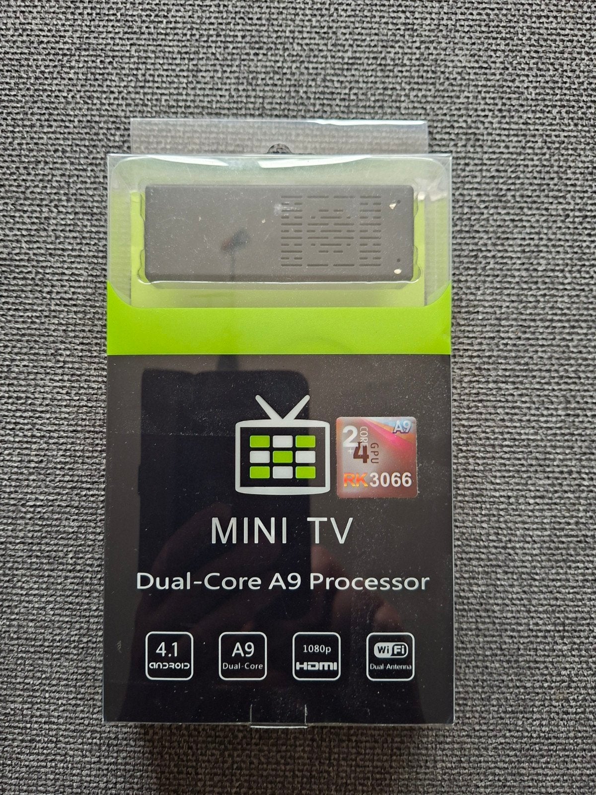 Mini TV Dual-Core A9 Processor Android TV Stick, Ophalen of Verzenden, Nieuw, HDMI, Zonder harde schijf