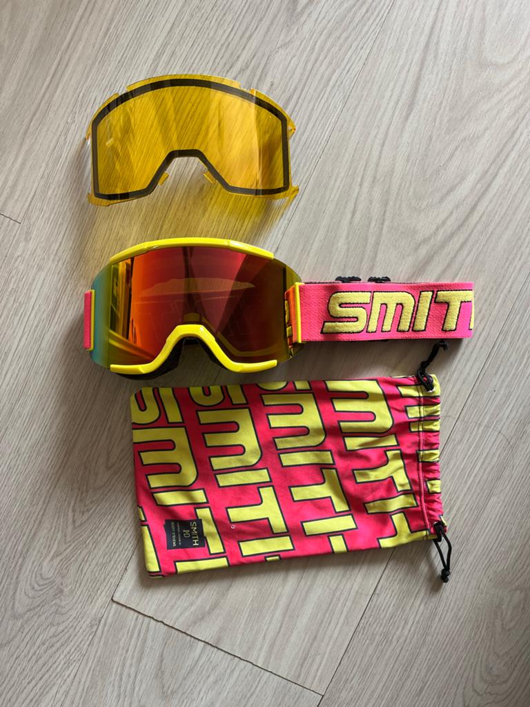Smith Skibril - Zo goed als nieuw, inclusief extra lens, Overige merken, Overige typen, Ophalen of Verzenden, Zo goed als nieuw