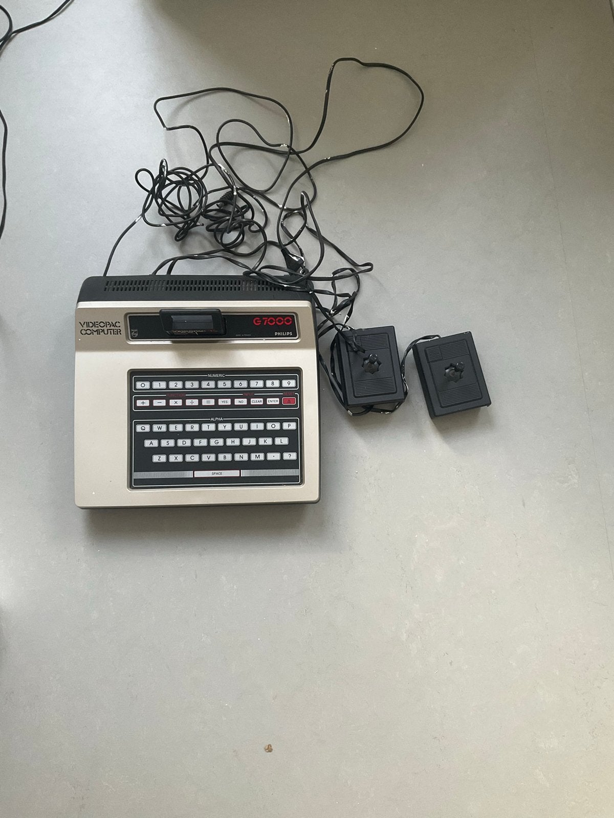 Philips Videopac G7000 Retro Gaming Console (defect), Ophalen of Verzenden, Gebruikt