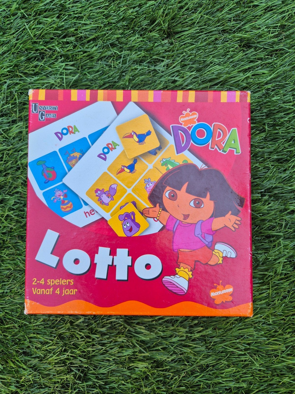 Dora Lotto Spel - Leerzaam en Leuk voor Kinderen, Een of twee spelers, Ophalen of Verzenden, Gebruikt, University Games