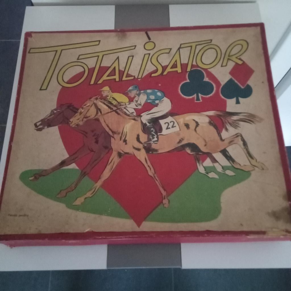 PAARDENSPEL "TOTALISTOR", Hobby en Vrije tijd, Gezelschapsspellen | Bordspellen, Verzenden
