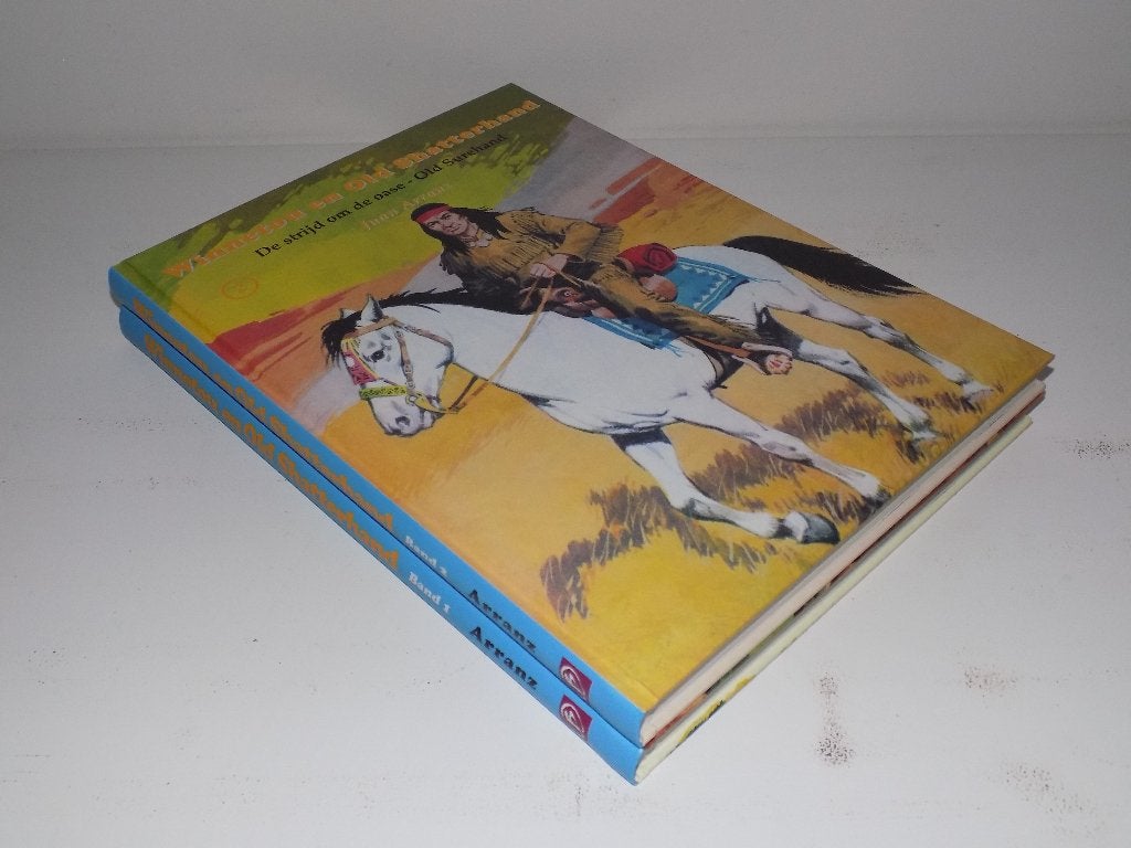 Winnetou en Old Shatterhand ~ Complete Integrale HC's 1 & 2, Boeken, Complete serie of reeks, Ophalen of Verzenden, Zo goed als nieuw