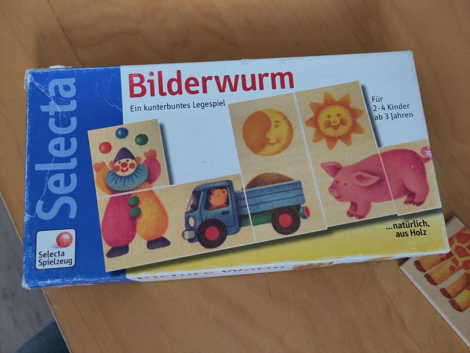 Selecta Bilderwurm - Houten Legspel voor Kinderen, Ophalen, Gebruikt, Puzzelen