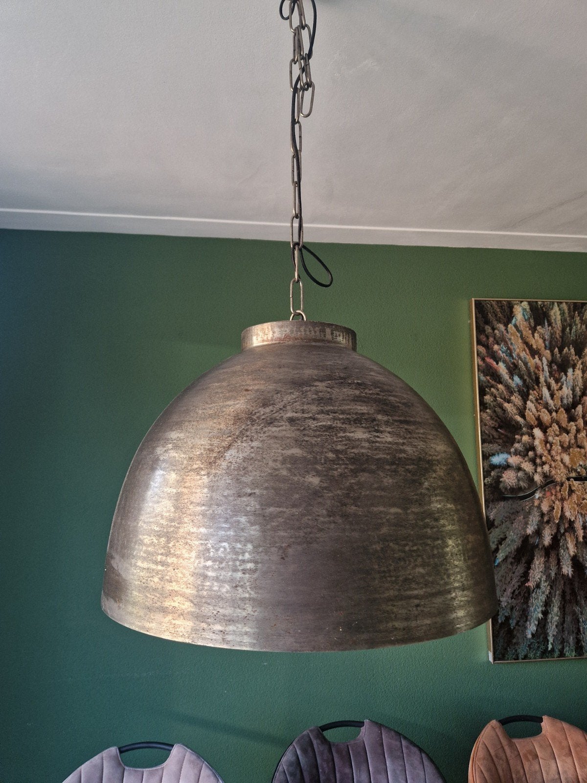 Gratis hanglamp, zo goed als nieuw, Ophalen, E27 (groot), Zo goed als nieuw, Metaal