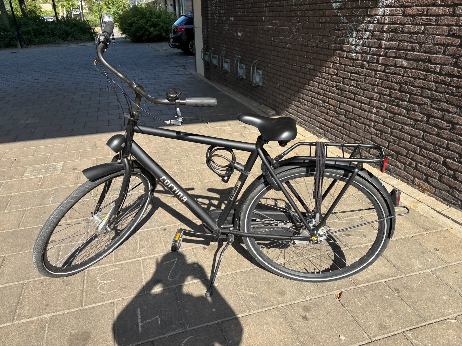 Cortina jongens / heren fiets, Fietsen en Brommers, Gebruikt, Versnellingen, Trommelrem, Ophalen