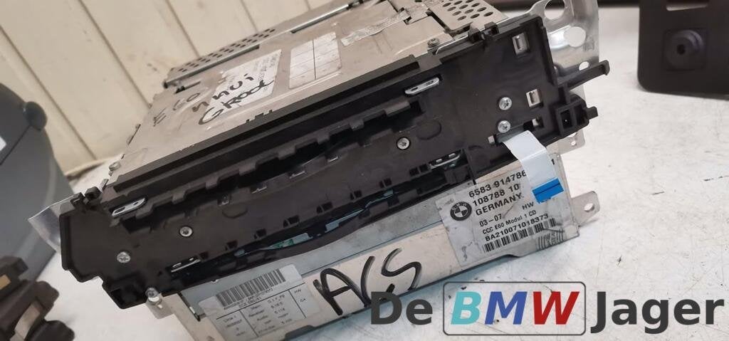Radio CD-speler BMW 5/6-serie E60 E61 E63 E64 65839147869, Gebruikt, Ophalen of Verzenden, BMW, BMW