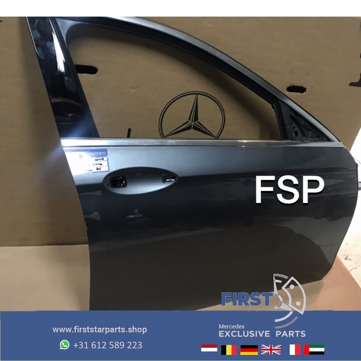 W213 deur portier compleet rechts voor Mercedes E Klasse 201, Auto-onderdelen, Carrosserie en Plaatwerk, Gebruikt, -, Deur, Ophalen of Verzenden