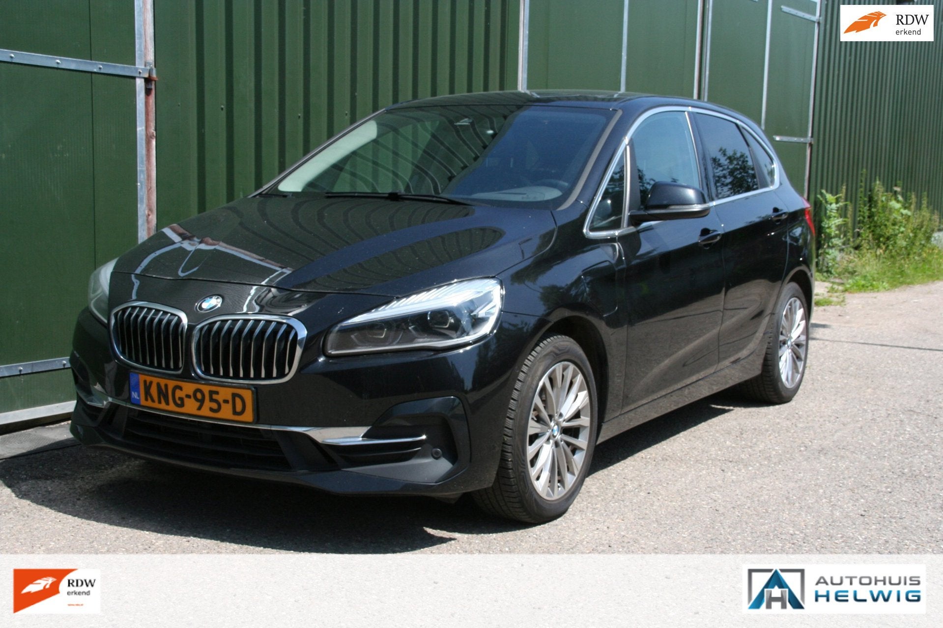 BMW 2-serie Active Tourer 225xe iPerformance High Executive, Auto's, Gebruikt, Zwart, Bedrijf, Vierwielaandrijving