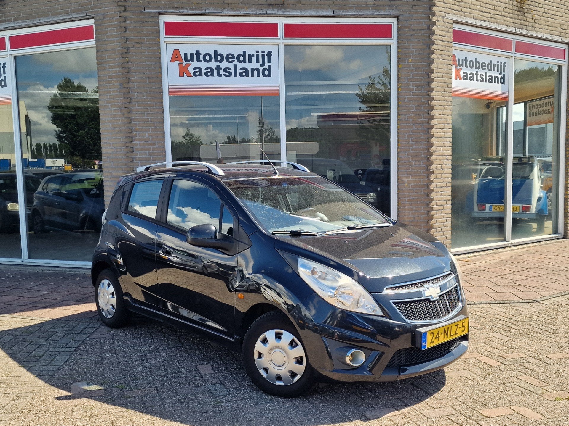 Chevrolet Spark 1.2 16V LT - Airco - Electr Ramen -, Auto's, Chevrolet, Voorwielaandrijving, Stof, Gebruikt, Zwart