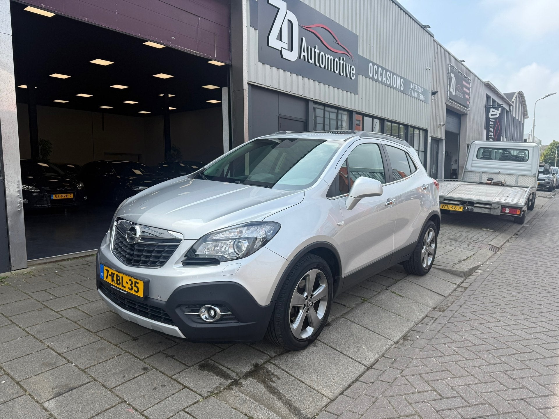 Opel Mokka 1.4 T Cosmo 4x4, Auto's, Euro 5, 1325 kg, Gebruikt, Parkeersensor