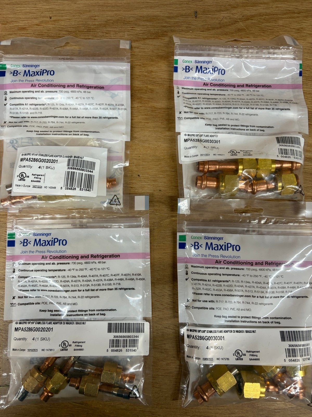 Maxipro perskoppelingen voor airco 1/4 en 3/8, Witgoed en Apparatuur, Nieuw, 3 snelheden of meer, Ophalen of Verzenden, 100 m³ of groter