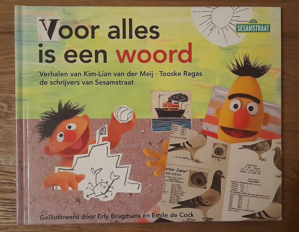 Sesamstraat - Voor alles is een woord, Gelezen, Fictie algemeen, Jongen of Meisje, Ophalen of Verzenden