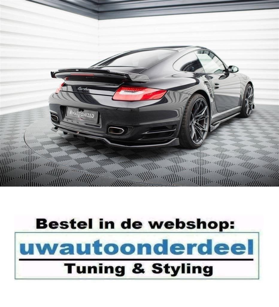 Maxton Design Spoiler Splitter Lip Porsche 911 Turbo 997, Verzenden