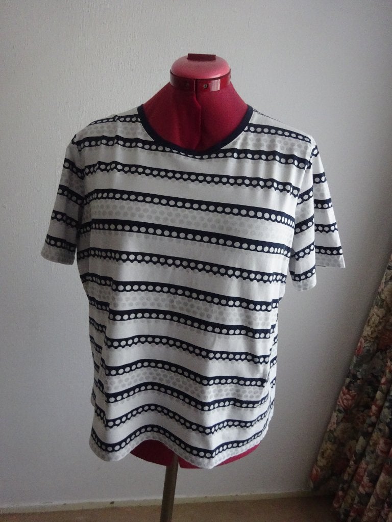 Frank Waldershirt mt 48= 46, Maat 46/48 (XL) of groter, Zo goed als nieuw, Korte mouw, Frank Walder