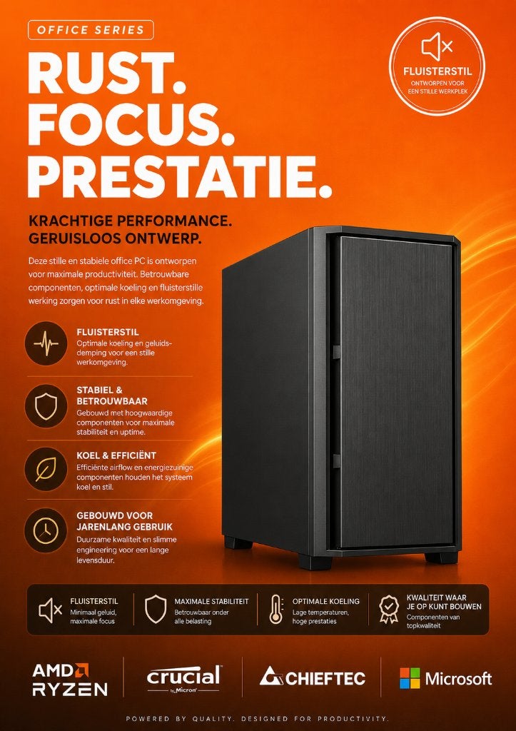 AMD Ryzen 5 - 3400G/500GB M2/8GB/Win11/2j. garantie, -, 8 GB, Nieuw, SSD