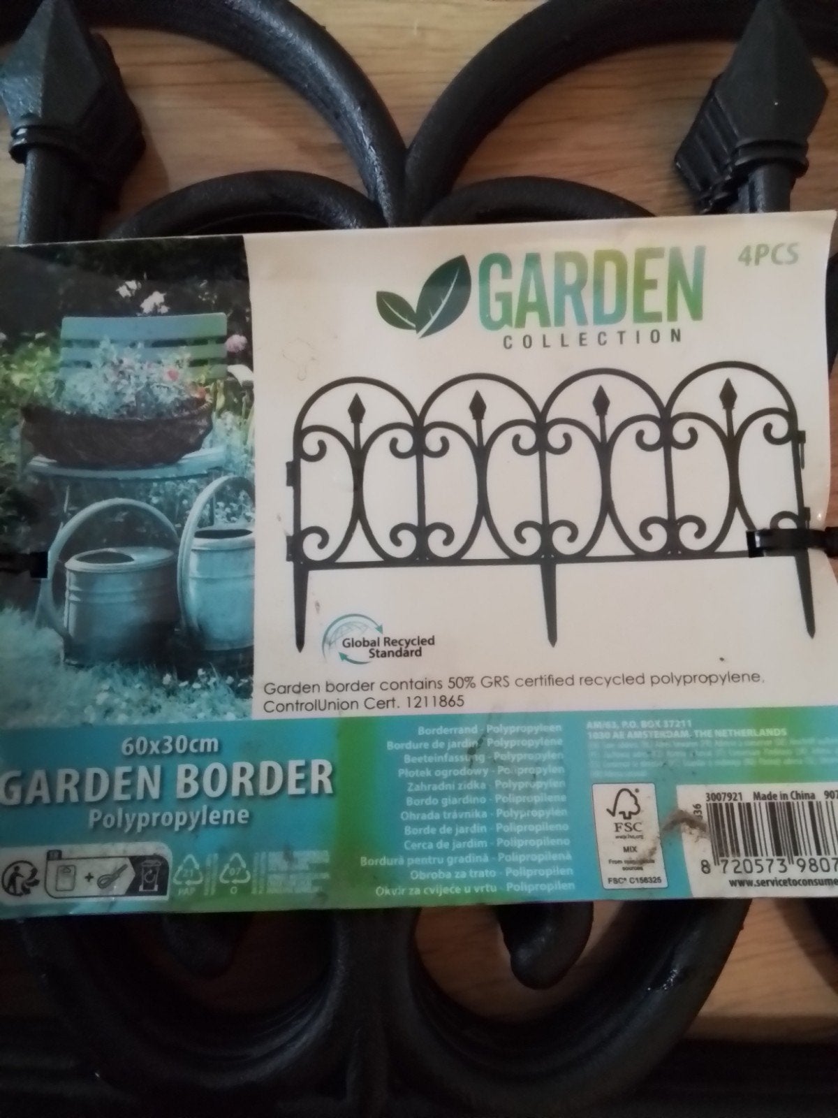 14 stuks border afzetting Garden Border Polypropyleen nieuw, Kunststof, 25 tot 50 cm, Nieuw, Ophalen of Verzenden