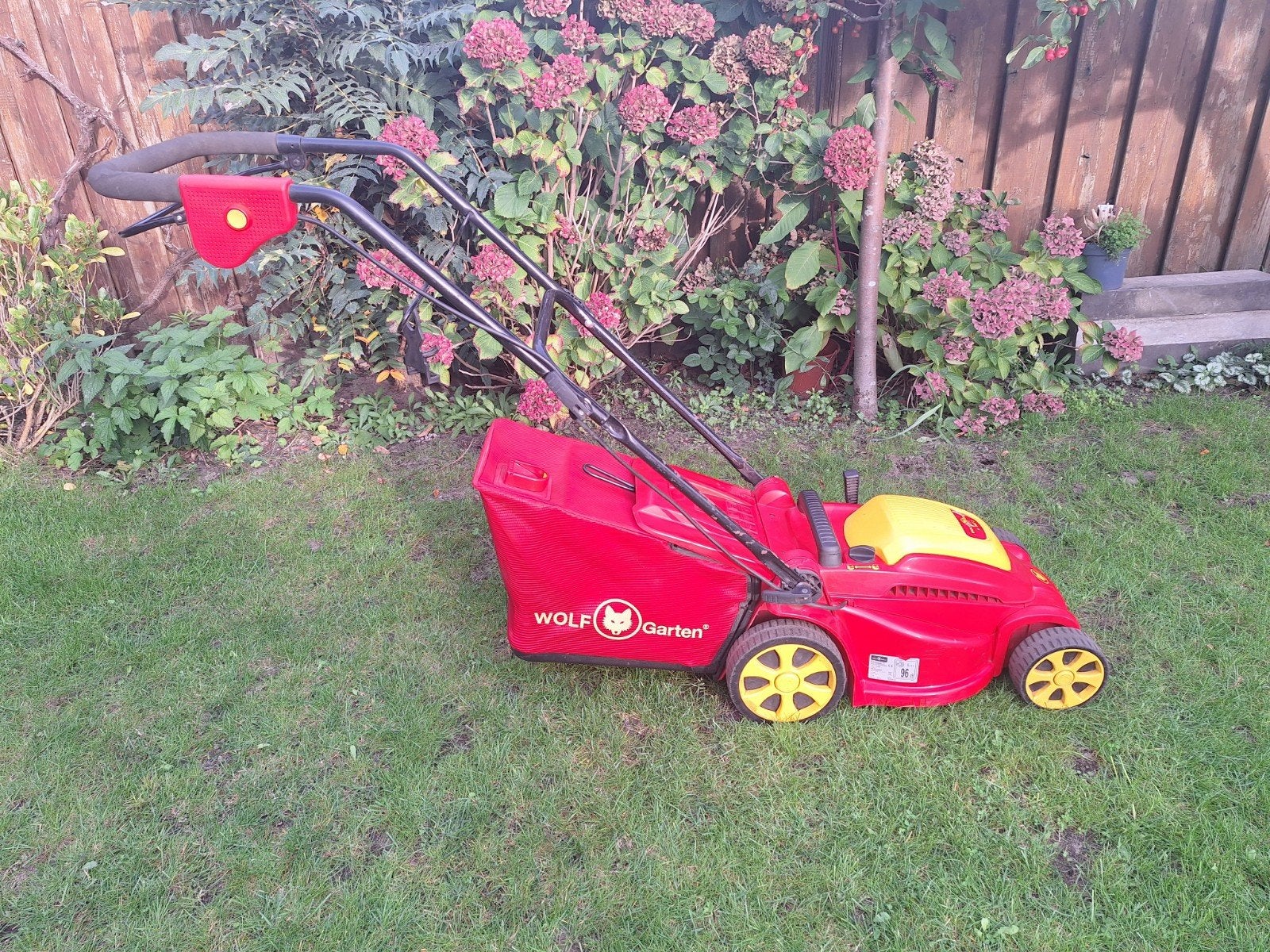 Wolf Garten A340 Elektrische grasmaaier, Maaien en Mulchen!!, Tuin en Terras, Ophalen, Cirkelmaaier, Gebruikt, Elektrische grasmaaier