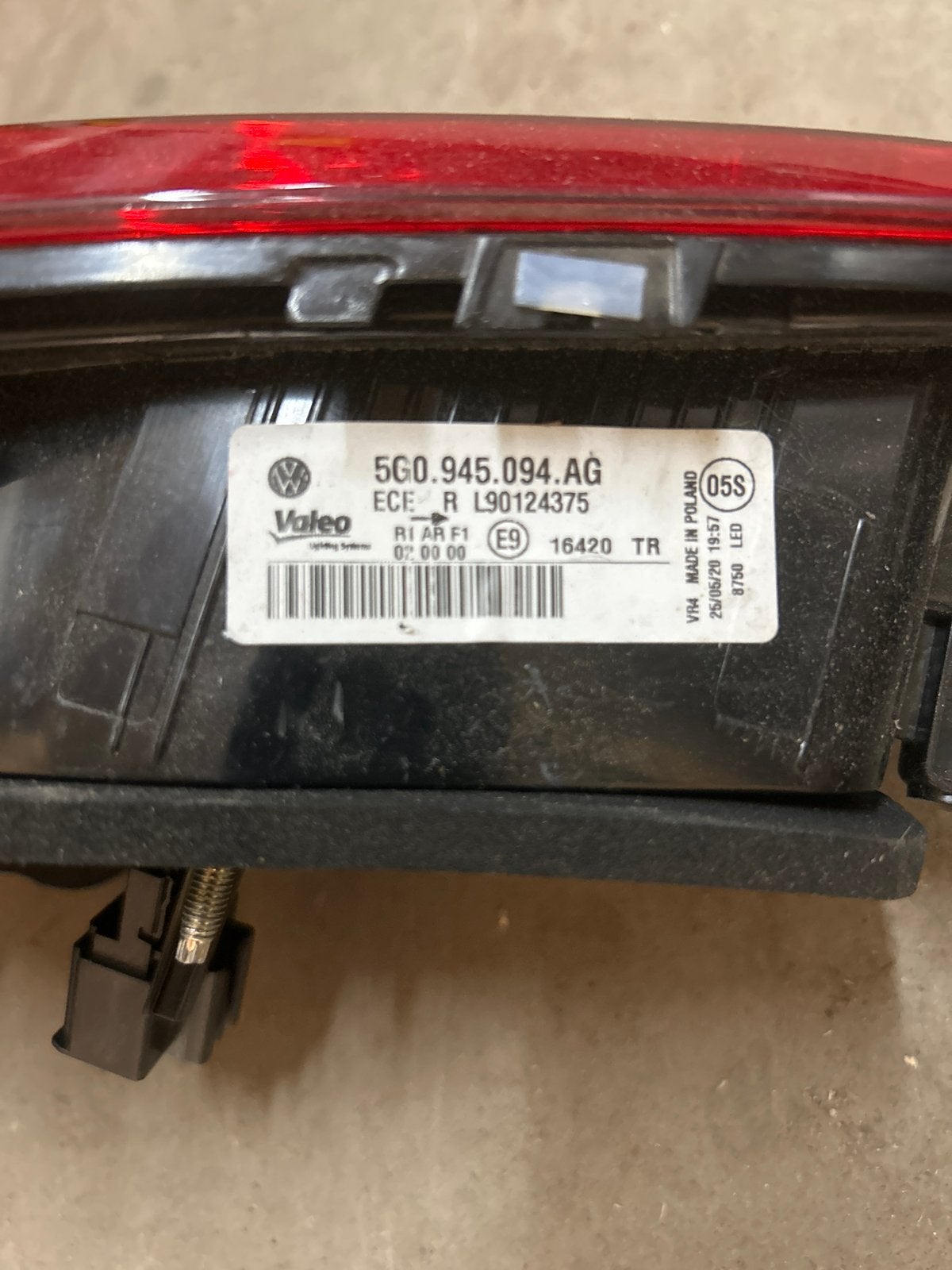 Volkswagen Golf 7.5 LED Achterlichten Set (Origineel), Auto-onderdelen, Verlichting, Ophalen of Verzenden, Gebruikt, Volkswagen