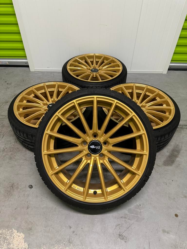 19” velgen Brock B36 5x112 - 8,5J x 19 inch ET45, Banden en Velgen, Personenwagen, Zomerbanden, Ophalen