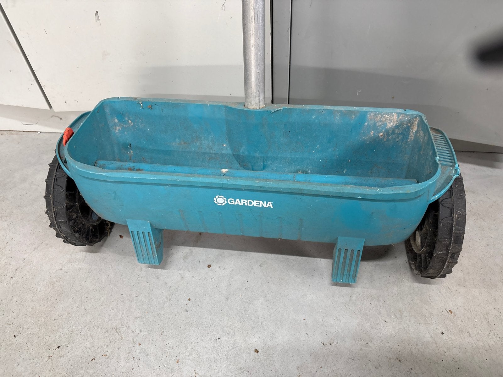 Gardena Strooiwagen , gras en kunstmest, Tuin en Terras, Hand-tuingereedschap, Ophalen, Gebruikt, Overige soorten