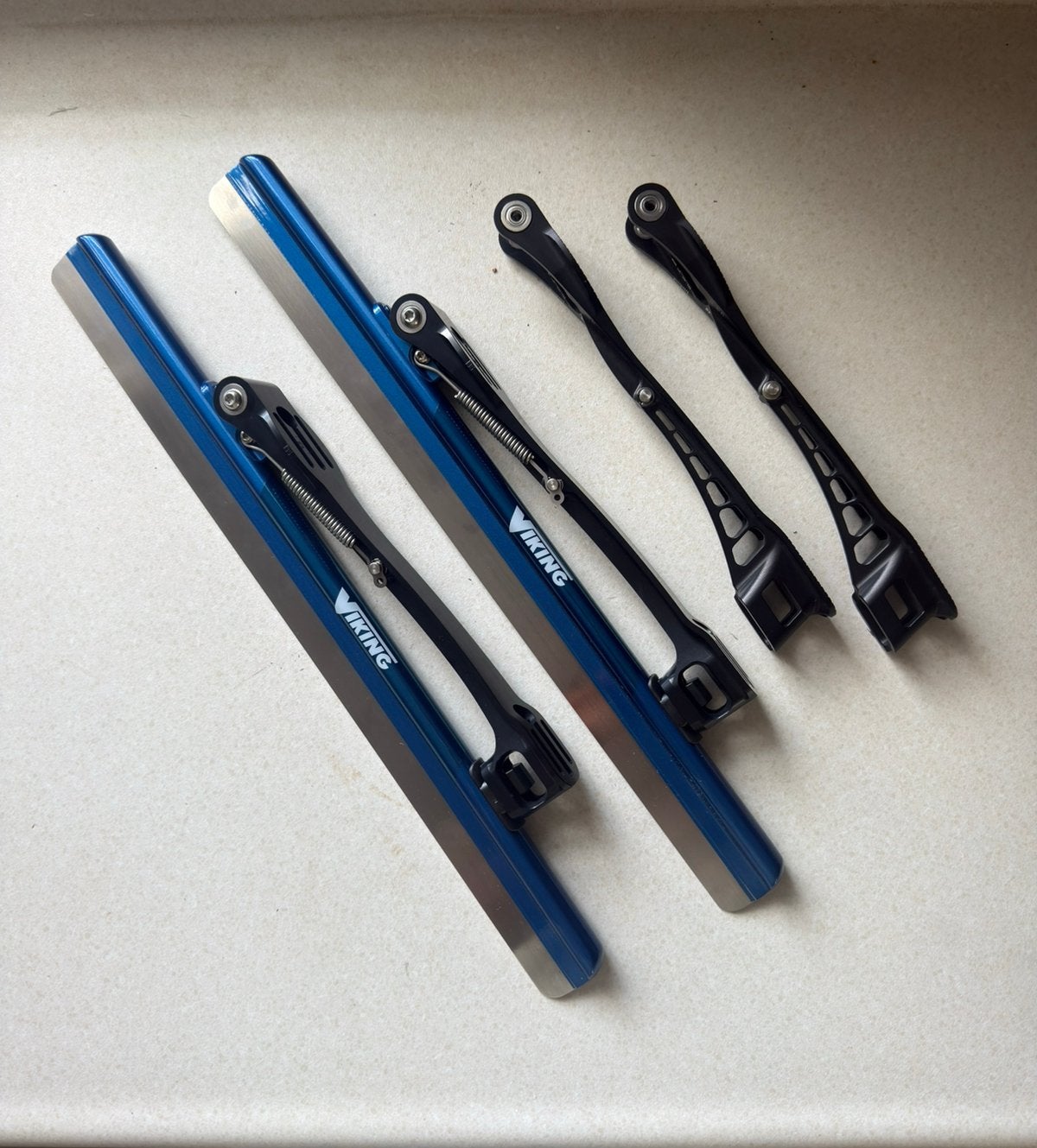Viking Sapphire 17,5 inch klapschaatsen (44/45 brug), Gebruikt, Ophalen of Verzenden, Noren, Viking