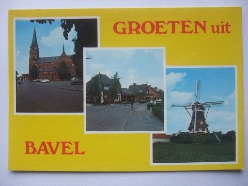 Q92 Groeten uit Bavel, Verzamelen, Ophalen of Verzenden, 1960 tot 1980, Ongelopen, Noord-Brabant