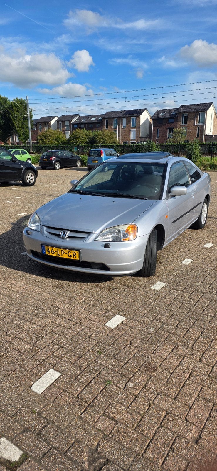 Honda Civic 1.7 I ES 2DR AUT 2003 Grijs, 4 cilinders, 49 €/maand, Overige kleuren, Particulier