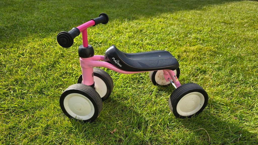 Pukylino loopfiets roze, Ophalen of Verzenden, Gebruikt
