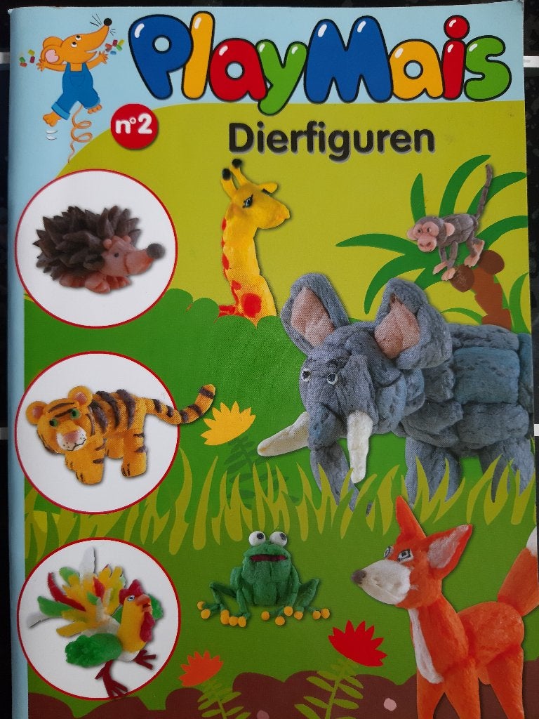 Boek PlayMais dierfiguren, Verzenden, Zo goed als nieuw, Overige typen