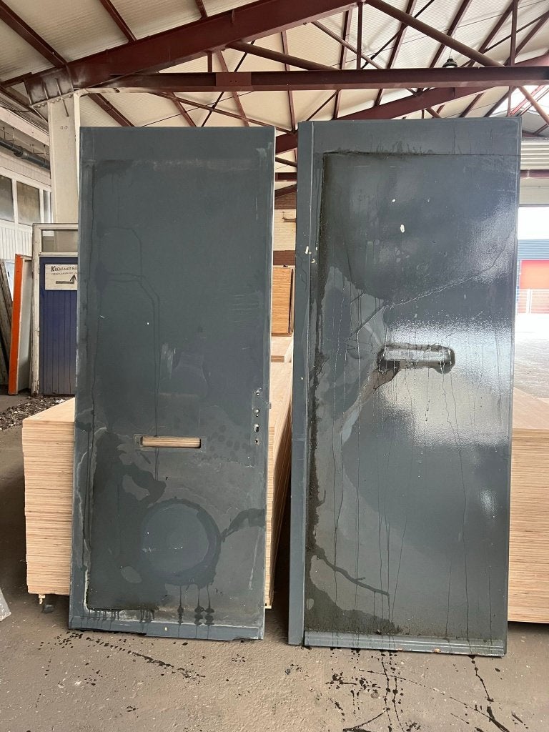 Set dubbele buitendeuren (bxh 235cmx188cm )