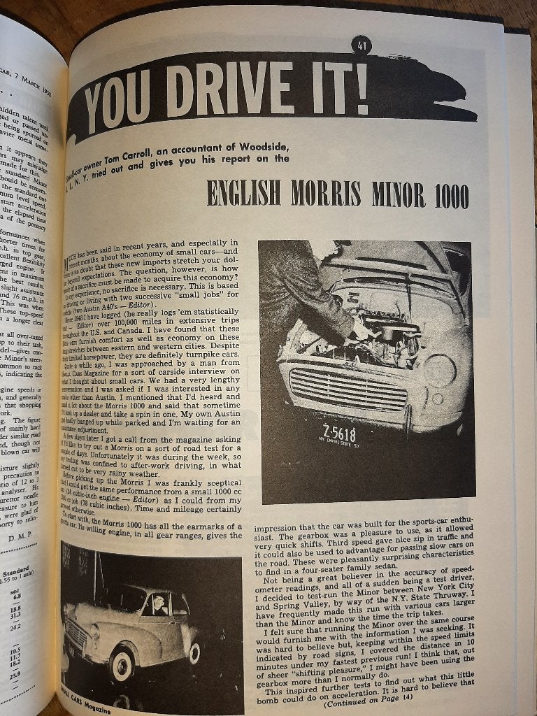 Werkplaatshandboeken morris minor, Ophalen of Verzenden