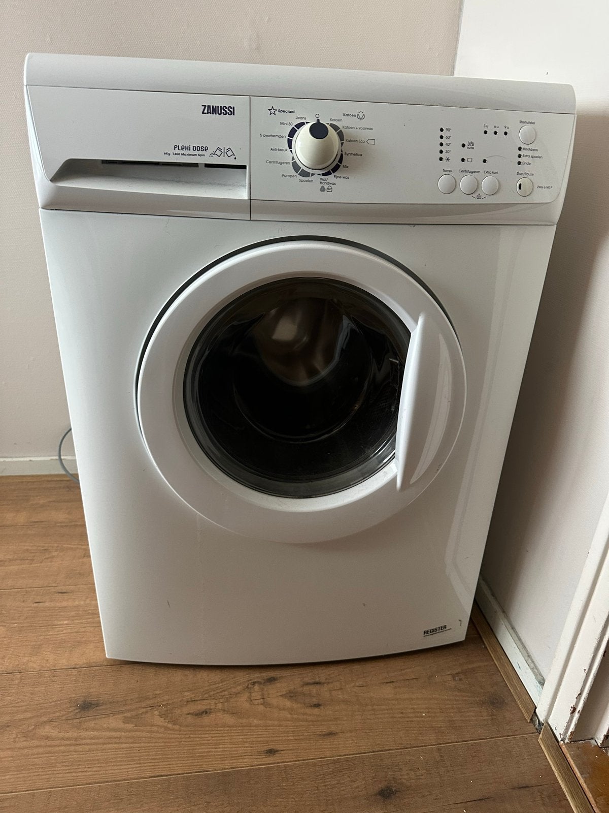 Zanussi FLOHI 0050 Wasmachine - Gebruikt, 6 tot 8 kg, Ophalen of Verzenden, Voorlader, 85 tot 90 cm