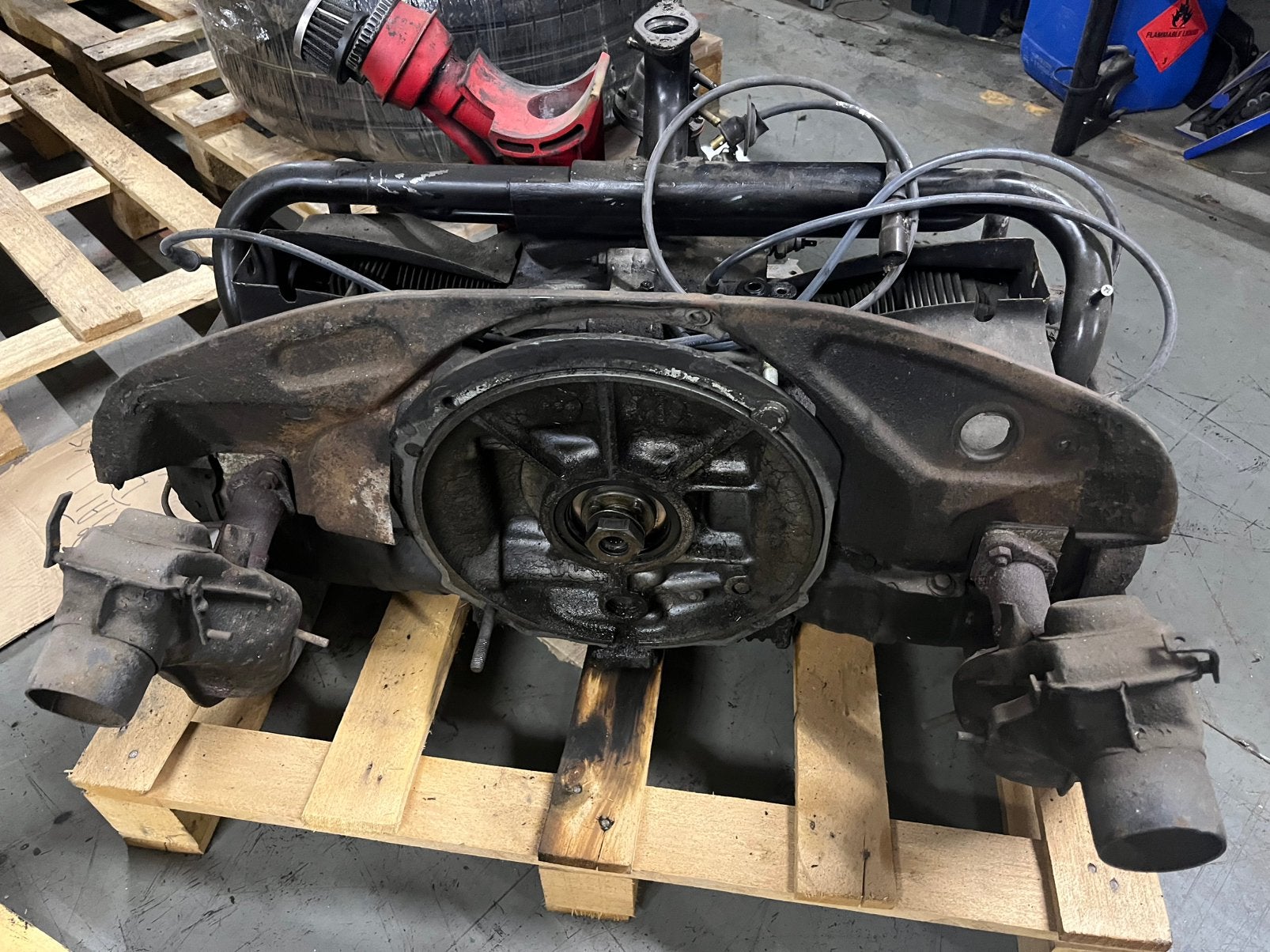 1300 f motor vw kever, Ophalen, Gebruikt, Oldtimer onderdelen