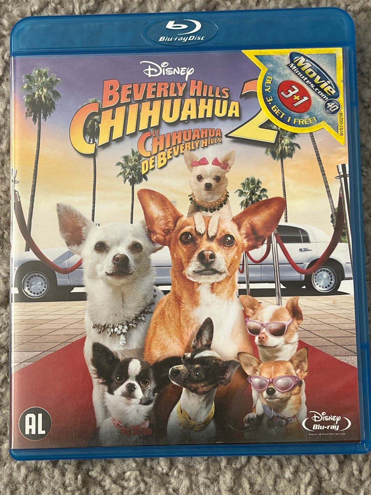 Beverly Hills Chihuahua 2 Blu-ray, Engels, Alle leeftijden, Nederlands, Film