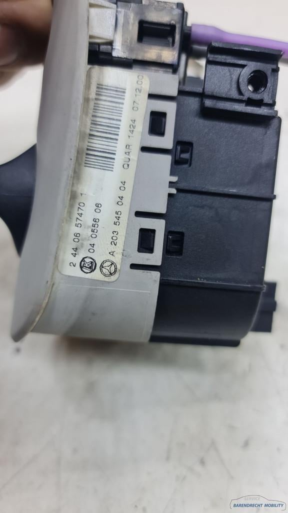 Lichtschakelaar Mercedes C klasse W203 CLK W209 A2035450404, Gebruikt, Mercedes-Benz AG, Mercedes-Benz, Ophalen of Verzenden
