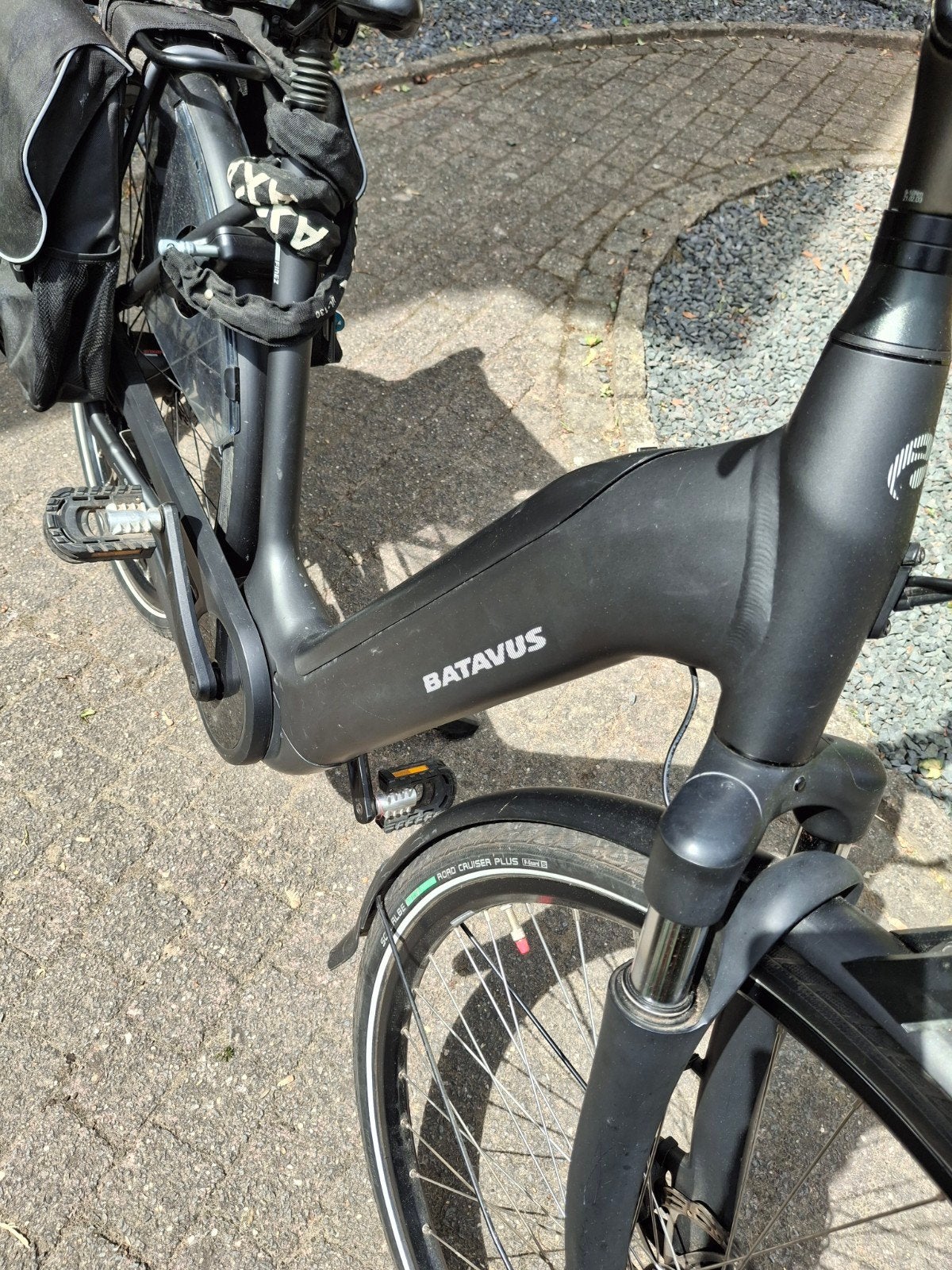Zgan Batavus  met 1250 km vraag prijs 1550€, Batavus, Ophalen of Verzenden, Zo goed als nieuw, 51 tot 55 cm