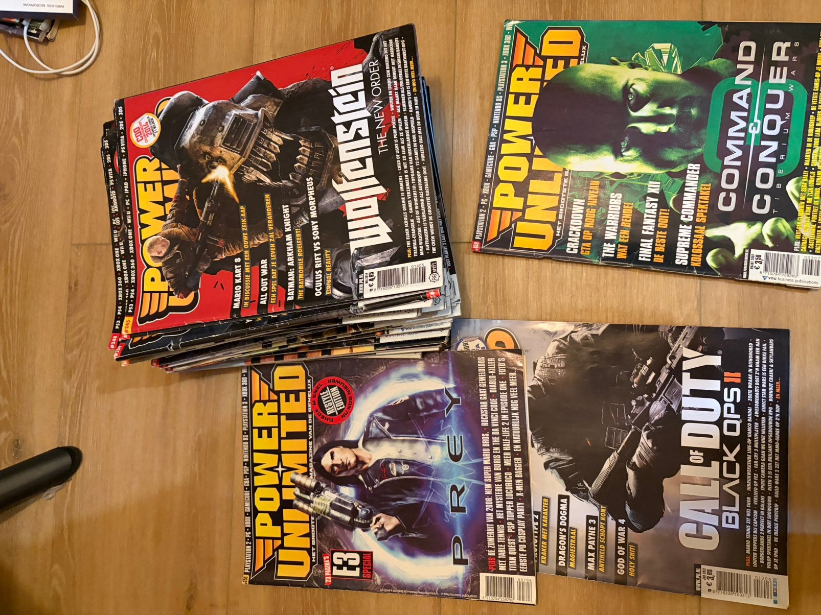 Stapel van 36 verschillende Power Unlimited tijdschriften, Ophalen, Zo goed als nieuw, Overige typen