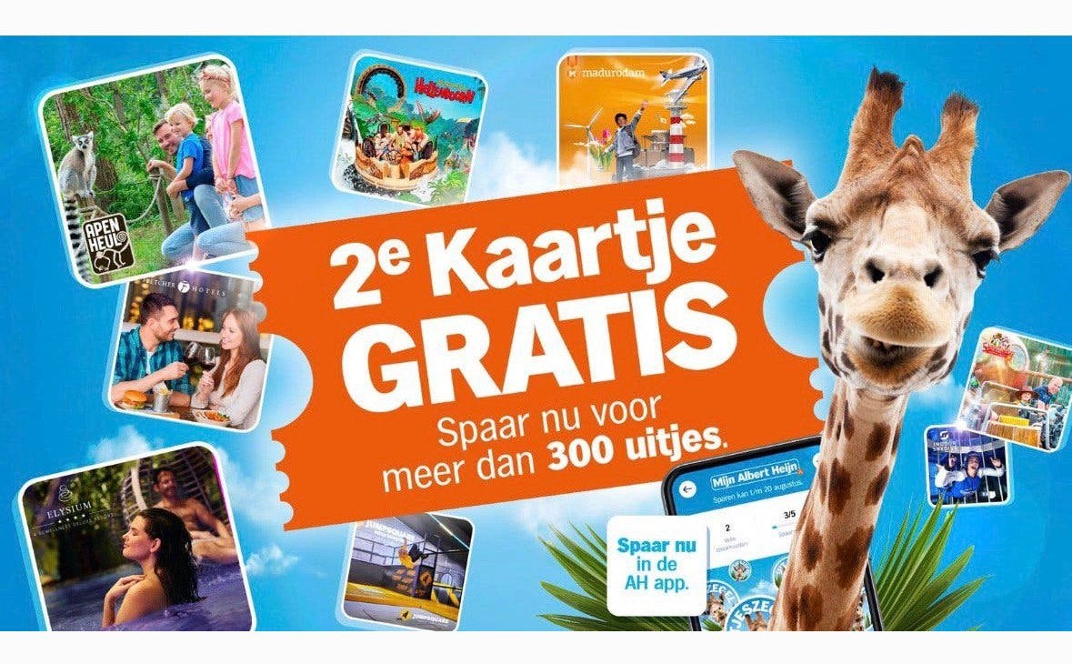 AH digitale UITJES zegels en/of volle spaarkaarten, Albert Heijn, Ophalen