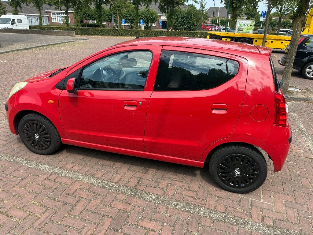Nissan Pixo 1.0 5D 2011 2e eigenaar lage km-stand zuinig., Voorwielaandrijving, Euro 5, Stof, 4 stoelen