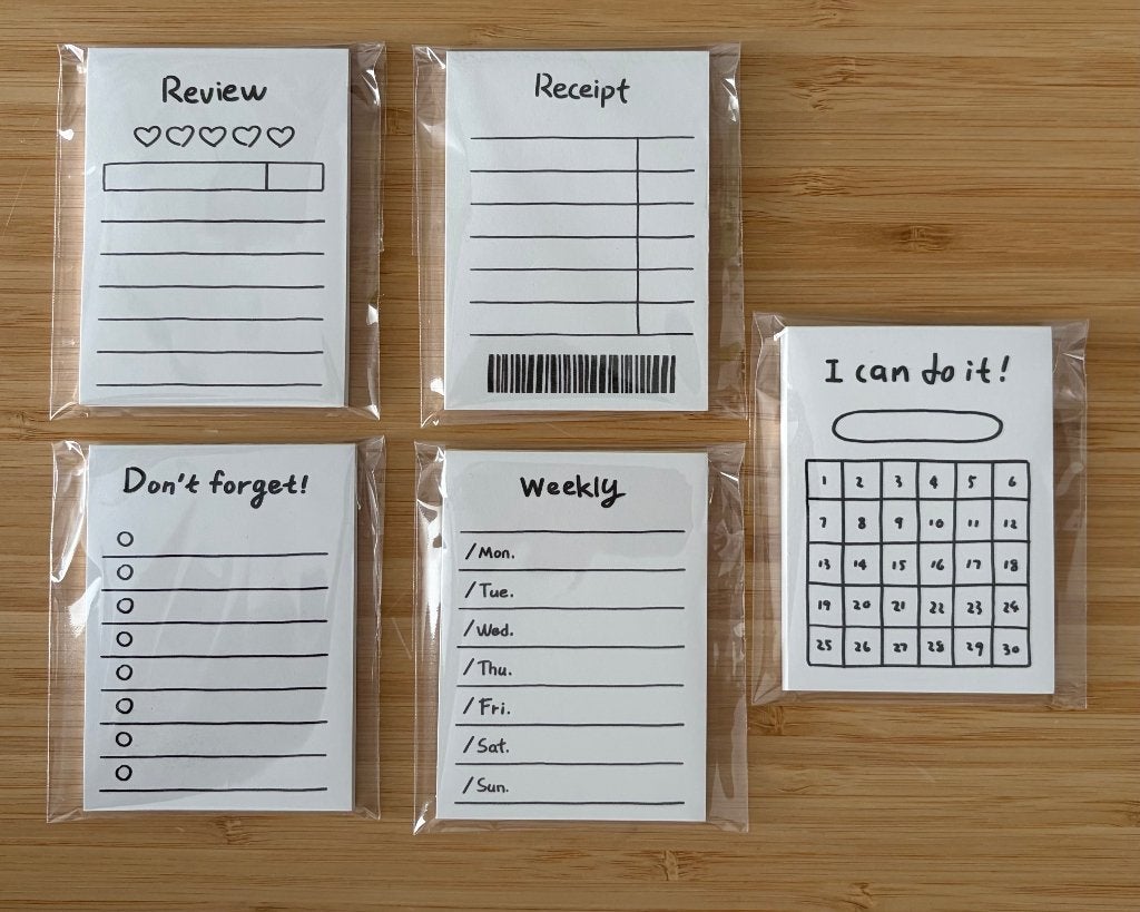 Memoblaadjes review, recepten, don't forget, weekly, maand, Verzenden, Nieuw
