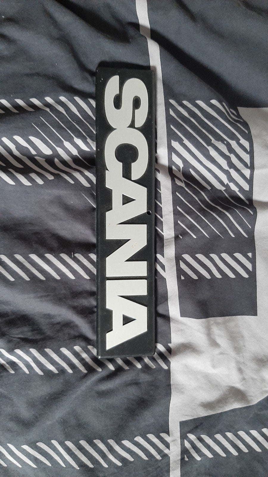 Scania logo - Mooi embleem voor vrachtwagen of decoratie, Ophalen of Verzenden, Gebruikt
