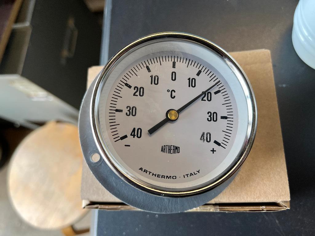Verchroomde Koeling Temperatuurmeter (nieuw), Witgoed en Apparatuur, Thuistaps, Overige merken, Nieuw, Ophalen of Verzenden, X
