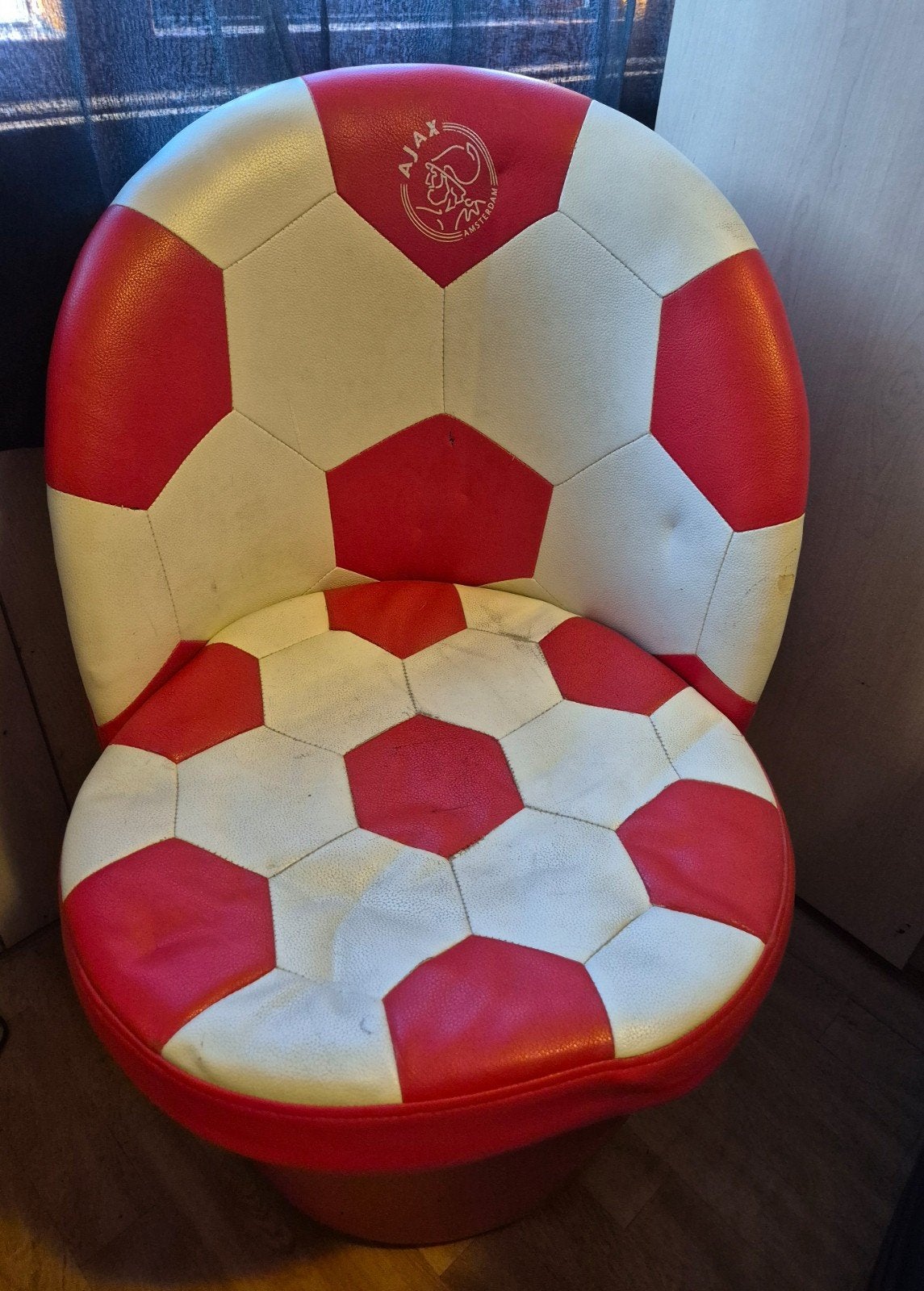 Ajax Voetbalstoel - Kinderstoel, Kunststof, Gebruikt, Ophalen of Verzenden, Voetbal, Ajax, Kinder
