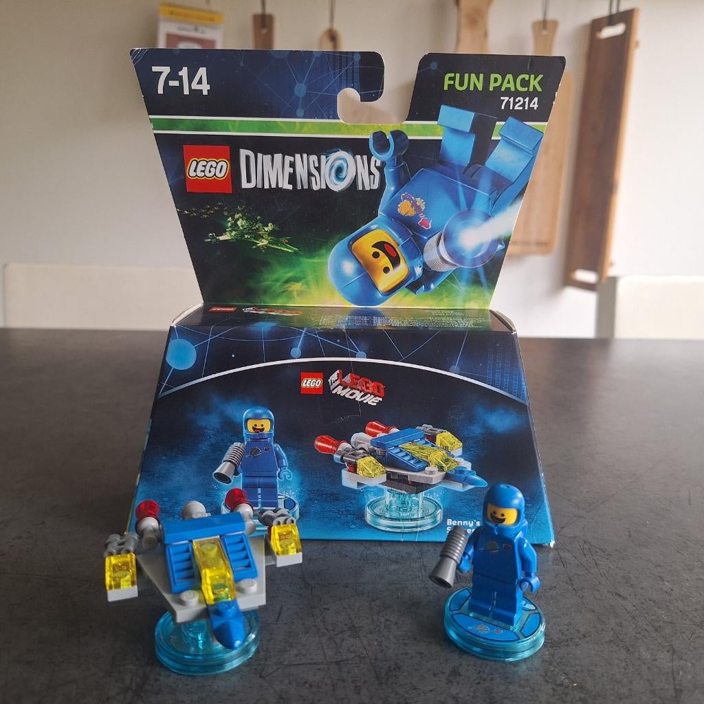 71214 Lego Dimensions Benny Fun Pack, Overige thema's, Lego, Ophalen of Verzenden, Zo goed als nieuw