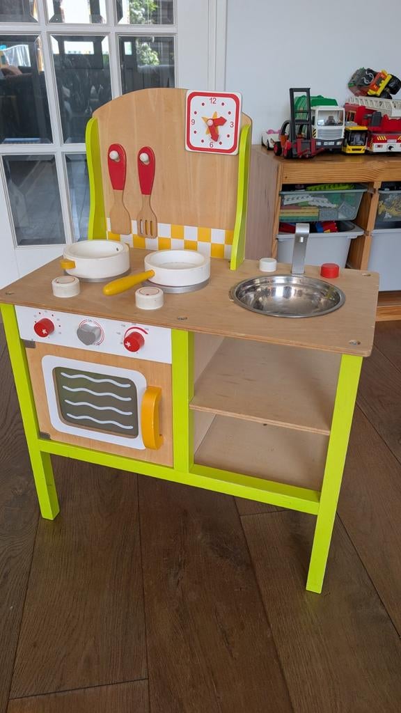 Speelgoed keuken hout, Ophalen, Gebruikt, Hout, Speelkeuken
